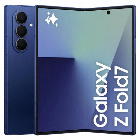 Samsung Galaxy Z Fold7 12GB256GB Azul Intenso Móvil Plegable con IA