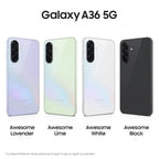 Samsung Galaxy A36 5G 6GB128GB Smartphone 6.7 Super AMOLED Android 15 Lavanda Versión Importada EU