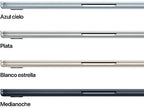 Apple MacBook Air (2025) 13.6 Retina, Chip M4 Apple, CPU de 10 núcleos, GPU de 10 núcleos, 16 GB RAM, 512GB de SSD, Blanco Estrella