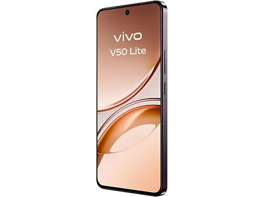 Móvil - vivo V50 Lite, Phantom Black, 256 GB, 8 GB RAM, 6.77 AMOLED, Qualcomm Snapdragon 685, 6500mAh