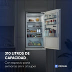 Origial Cool&Freeze 185 Essential White Frigorífico Combi Total No Frost E Blanco