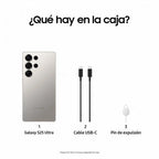 Samsung Galaxy S25 Ultra Smartphone con IA Almacenamiento 256GB Batería 5.000mAh Titanio Gris