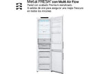 Frigorífico combi - LG GBV21NCDSW, No Frost, 186 cm, 344 l, DoorCooling, FRESHConverter, Blanco