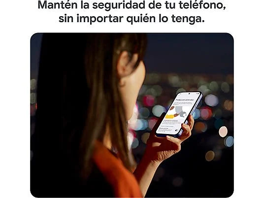 Móvil - Google Pixel 9a, Obsidiana, 128 GB, 8 GB RAM, 6.3 Actua pOLED, Google Tensor G4, 5100 mAh, Gemini integrado, Android 15