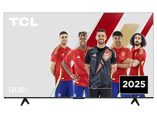 TV QLED 55" - TCL 55P7K, UHD 4K, AiPQ Processor, Smart TV, DVB-T2, 60 Hz, Pantalla HVA, Dolby Atmos, Negro