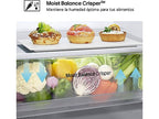 Frigorífico combi - LG GBV3200DPY, Total no Frost, 203 cm, 387 L, DoorCooling+, FRESHConverter, Inox antihuellas