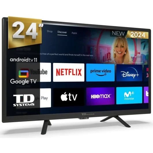 Televisor Smart TV 24 pulgadas - Td Systems PRIME24C19GLE
