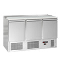 Saladette Eco - 1,37 x 0,7 M - con 3 puertas  GGM Gastro