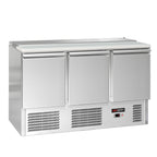 Saladette Eco - 1,37 x 0,7 M - con 3 puertas  GGM Gastro