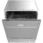 Cecotec lavavajillas Integrable de 60 cm Bolero Aguazero 6100 Full-BI E. 12