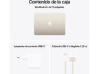 Apple MacBook Air (2025) 13.6 Retina, Chip M4 Apple, CPU de 10 núcleos, GPU de 10 núcleos, 16 GB RAM, 512GB de SSD, Blanco Estrella