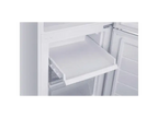 Frigorífico combi - Candy CCH1S518EW, Cíclico, 180 cm, 262 l, Tirador integrado, Puerta reversible, Blanco