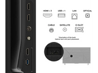 TV QLED 43 - TCL 43T69C, UHD 4K, Procesador AiPQ, Smart TV, DVB-T2, Negro