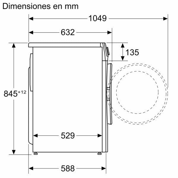Bosch WGG244Z0ES lavadora 9 Kg.