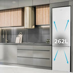 Bolero CoolMarket Combi 262 White E - Cecotec