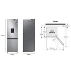 Frigorífico Combi Samsung RB34C632DSAEF Inox
