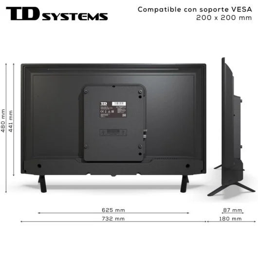 Televisor 32 pulgadas - Td Systems PRIME32C19H