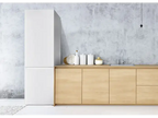 Frigorífico combi - ok. OFK 651 E W, Compresor, 180 cm, 262 l, Pies ajustables, Blanco
