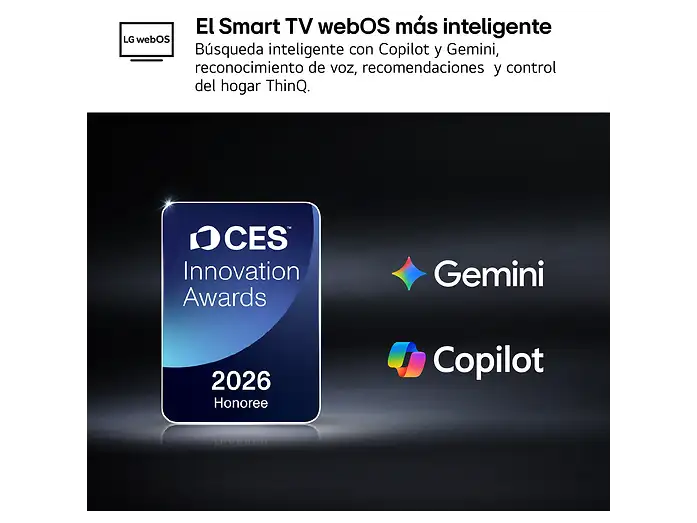 TV QNED Mini LED 85 - LG 85QNED72B6A, UHD 4K, Procesador Inteligente α7 AI Processor 4K Gen9, Smart TV, DVB-T2 (H.265), Negro