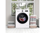 Lavadora carga frontal - LG F4X1009NWK, 9 kg, 1400 rpm, 10 programas, AI Direct Drive, ThinQ, Blanco Marfil