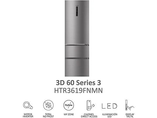 Frigorífico Combi Haier HTR3619FNMN