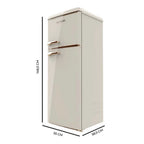 Cecotec Bolero CoolMarket 2d Origin 215 Beige E Frigorífico dos