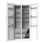 Cecotec Frigorífico americano 2 puertas Bolero CoolMarket sbs 430 blanco E.