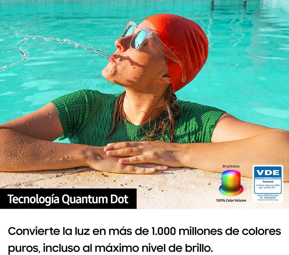 2023 43 pulgadas Q60C Qled 4K HDR Smart TV QE43Q60CAUXXU