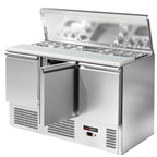 Saladette Eco - 1,37 x 0,7 M - con 3 puertas  GGM Gastro