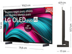 TV OLED 42 - LG OLED42C55LA, OLED 4K, Procesador Inteligente α9 AI Processor 4K Gen8, Smart TV, DVB-T2 (H.265), Negro