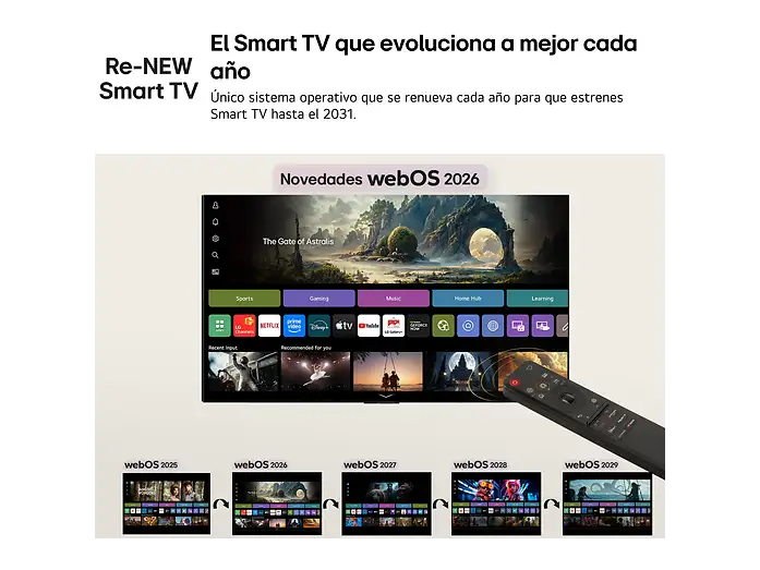 TV QNED Mini LED 85 - LG 85QNED72B6A, UHD 4K, Procesador Inteligente α7 AI Processor 4K Gen9, Smart TV, DVB-T2 (H.265), Negro