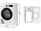 Lavadora Samsung WW80CGC04DAEEC 8kg 1400rpm