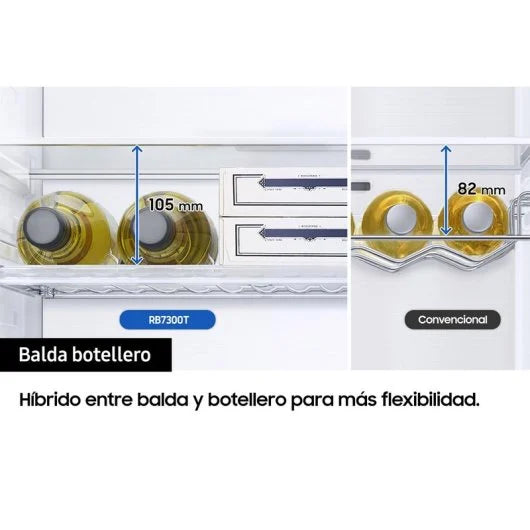 Frigorífico Combi Samsung RB34C632DSAEF Inox