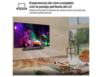 TV QNED Mini LED 43 - LG 43QNED72B6B, UHD 4K, Procesador Inteligente α7 AI Processor 4K Gen9, Smart TV, DVB-T2 (H.265), Negro