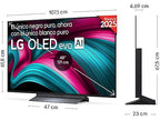 TV OLED 48 - LG OLED48C55LA, OLED 4K, Procesador Inteligente α9 AI Processor 4K Gen8, Smart TV, DVB-T2 (H.265), Negro