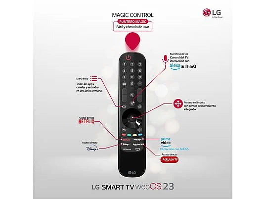 LG UHD 55UR80006LJ Televisor 139.7 cm (55) 4K Ultra HD Smart TV Wifi