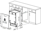 Beko DIS35023 lavavajillas Integrable 45cm