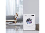 Lavadora carga frontal - LG F4X1008NWH, 8 kg, 1400 rpm, 10 programas, AI Direct Drive, ThinQ, Blanco Marfil