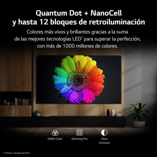 Smart TV LG 55QNED756RA 4K Ultra HD 55 QNED