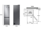 Frigorífico Combi Samsung RB38C675CS9EF Inox