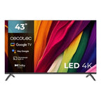 TV Cecotec LED A4 Series ALU40043 43″ 4K Ultra HD Android TV Dolby Vision Bluetooth HDR10 Chromecast VRR
