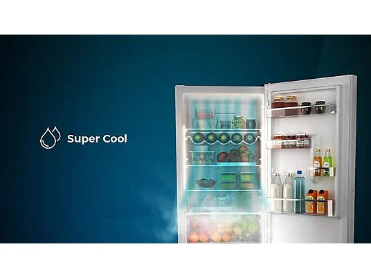 Cecotec Bolero CoolMarket Combi 322 Glass Black D Frigorífico