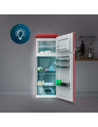Frigorífico Retro Bolero CoolMarket 2d Origin 215 rojo E Cecotec