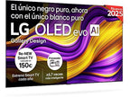 TV OLED 97 - LG OLED97G54LW, OLED 4K, Procesador Inteligente α11 AI Processor 4K Gen2, Smart TV, Gallery Design, negro roca