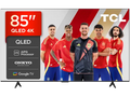 TV QLED 85 - TCL 85T69C, UHD 4K, Procesador AiPQ, Smart TV, DVB-T2, Negro