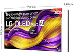 TV OLED 77" - LG OLED77G54LW, OLED 4K, Procesador Inteligente α11 AI Processor 4K Gen2, Smart TV, negro roca