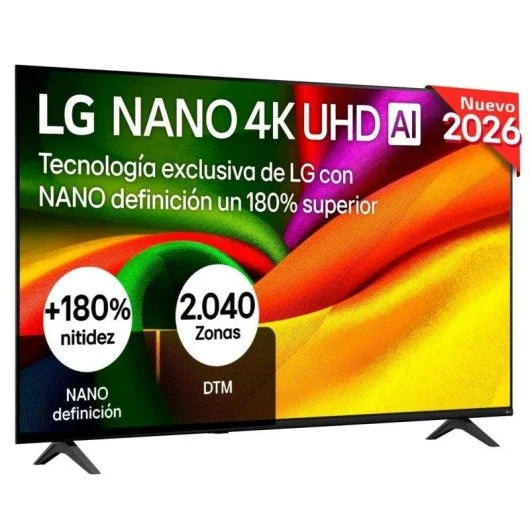 TV LG NANO 4K UHD AI 50NU8E0B3LA 50 4K UltraHD 60Hz Smart TV webOS HDR10
