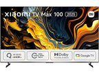TV QLED 100 - XIAOMI TV MAX 100 2025, QLED 4K, Quad Core Cortex-A73, Smart TV, DVB-T2 (H.265), Gris oscuro