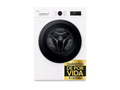 Lavadora carga frontal - LG F4X1009NWK, 9 kg, 1400 rpm, 10 programas, AI Direct Drive, ThinQ, Blanco Marfil