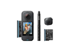 Cámara deportiva - Insta360 X4 Air Starter Kit, 8K 360, 88 min Autonomía, Ligera, Portátil, Negro